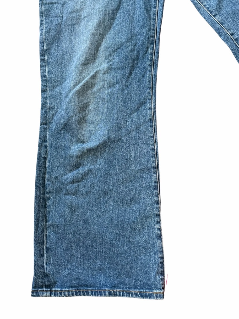 Victoria’s Secret Pink Wide Leg Jeans Women’s Size 18 High Rise Blue Denim - Picture 3 of 11